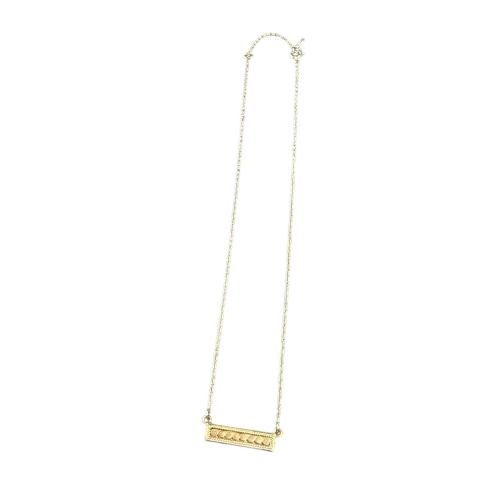 Anna Beck 925 Sterling Silver Reversible Necklace